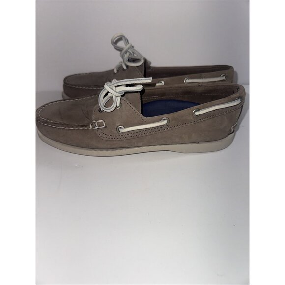 G. H. BassTan Castoff Nubuck Boat Shoes Women’s Size 8.5 M VGUC CHARITY - Picture 4 of 8